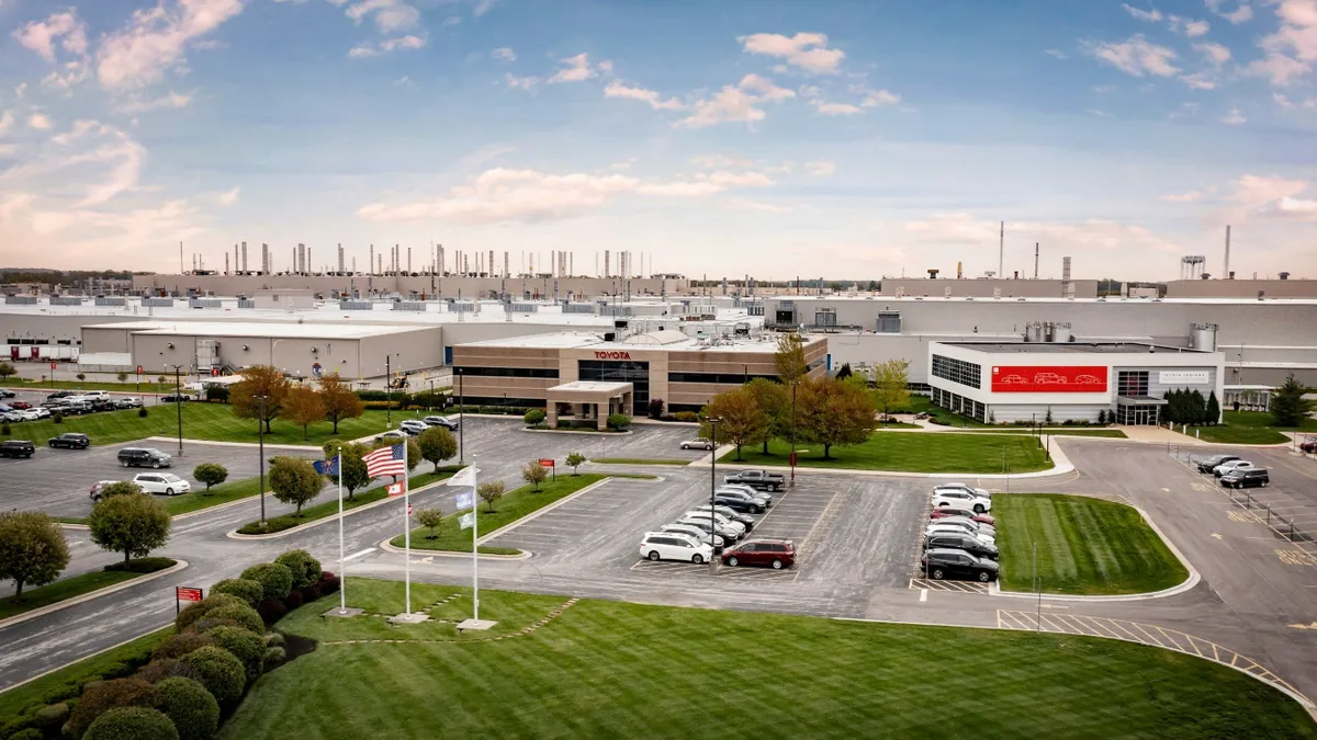 Toyota's manufacturing plant in Princeton, Indiana