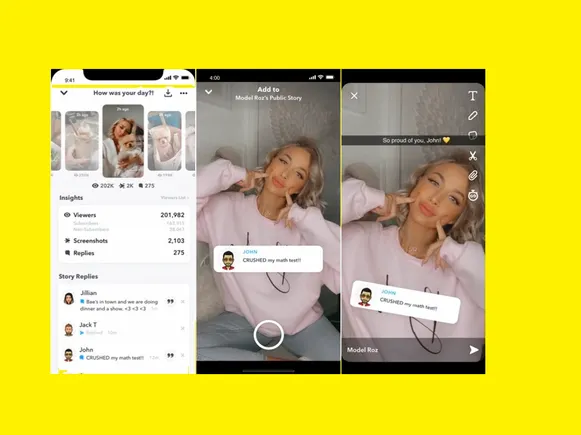 Snapchat Updates Analytics Layout, Adds 'Quoting' Option to Respond to ...