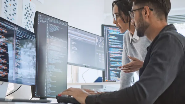 IT/software engineers at computer