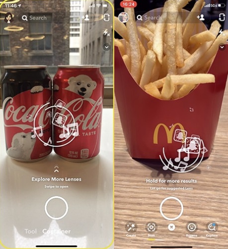 Snapchat McDonalds