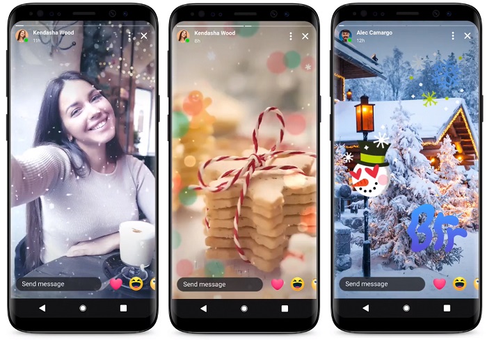 Facebook Messenger holidays