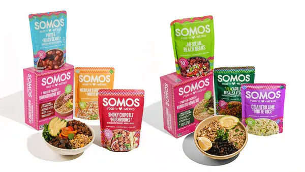 Somos plant based burrito bowl kits