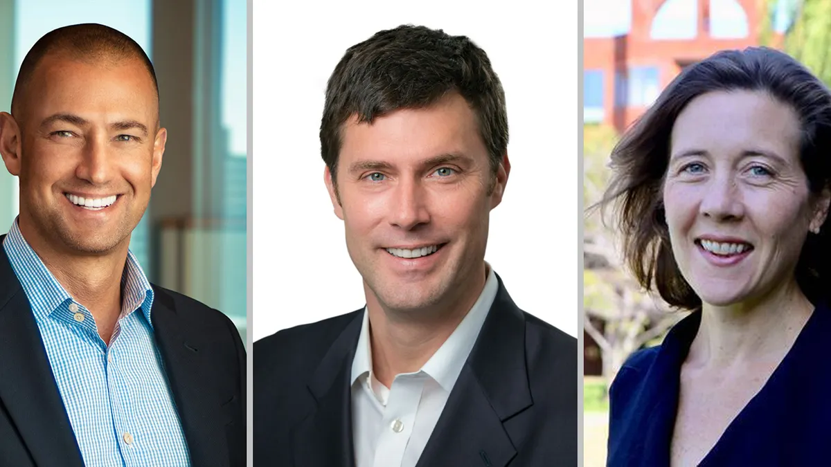 Amwell CEO Roy Schoenberg; Teladoc COO David Sides; Doctor on Demand president Robin Glass