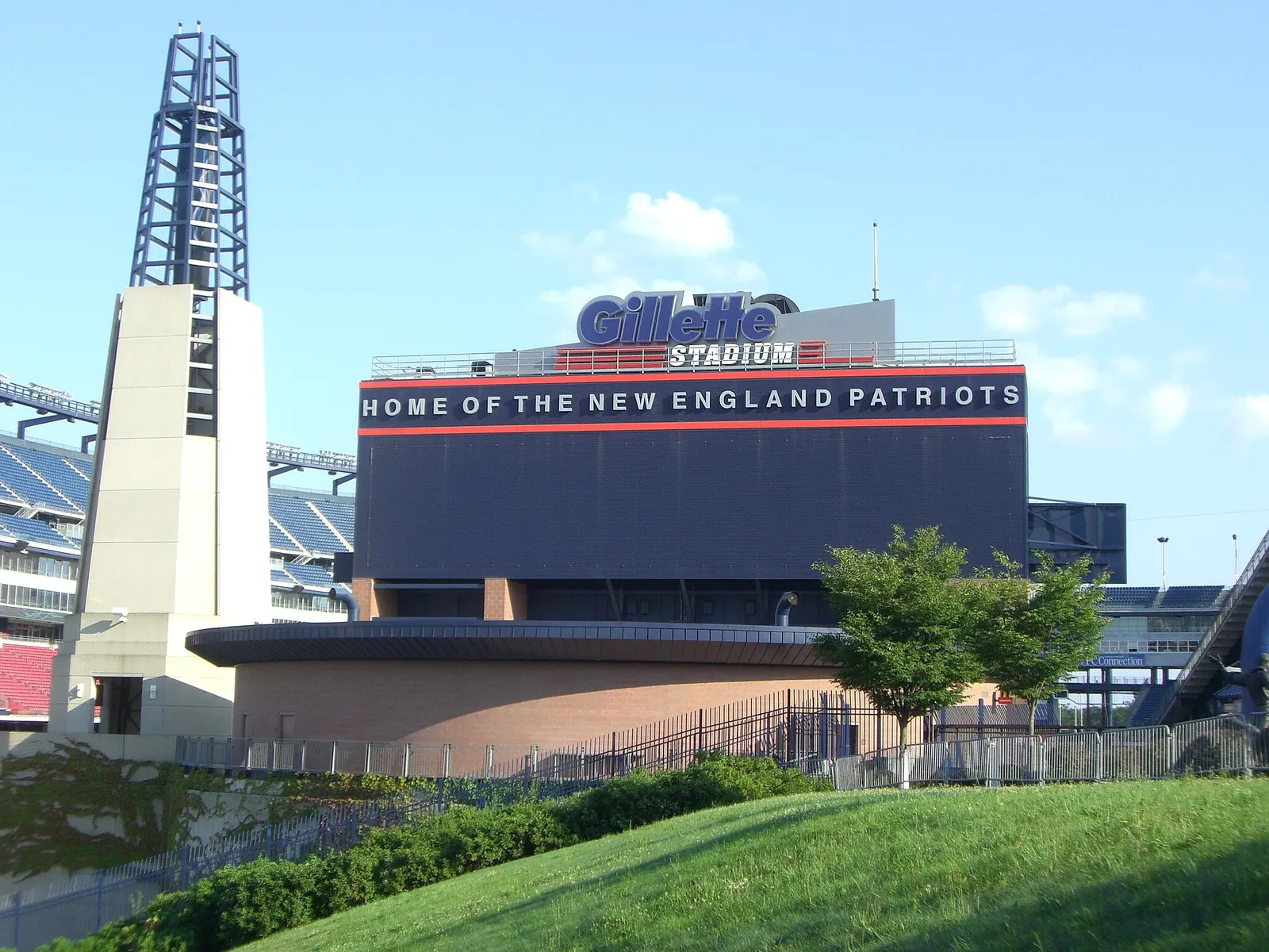 Gillette Stadium Patriots Home Sign