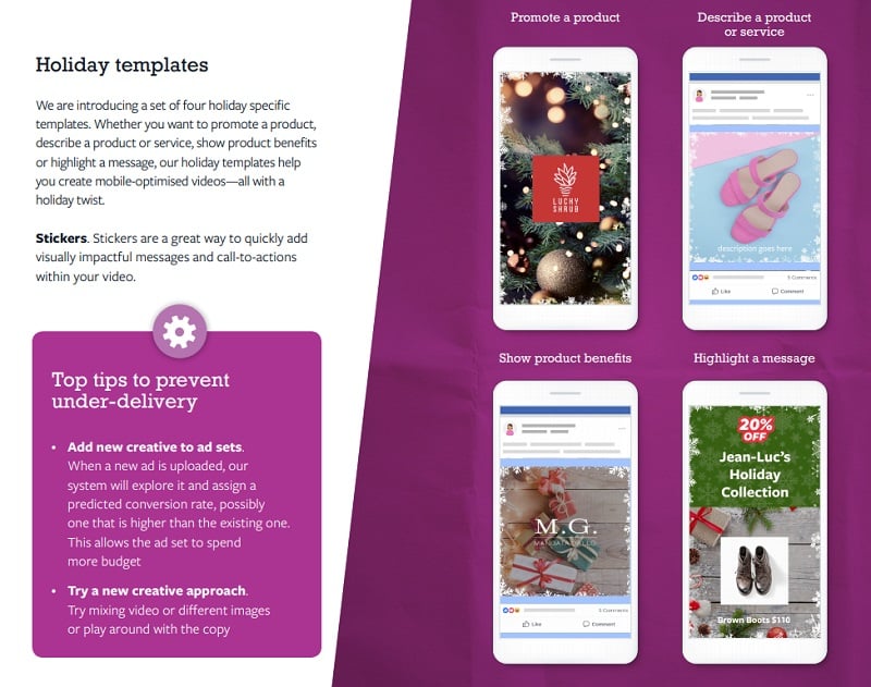 Facebook Holiday Marketing Guide 2019