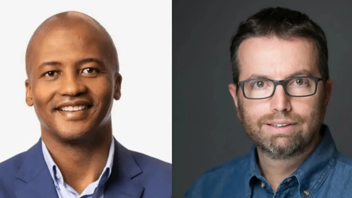 Thuthuka Nxumalo, KFC U.S. COO, effective Feb. 5, and Christophe Poirier, KFC U.S. chief new concept officer, effective Feb. 1.