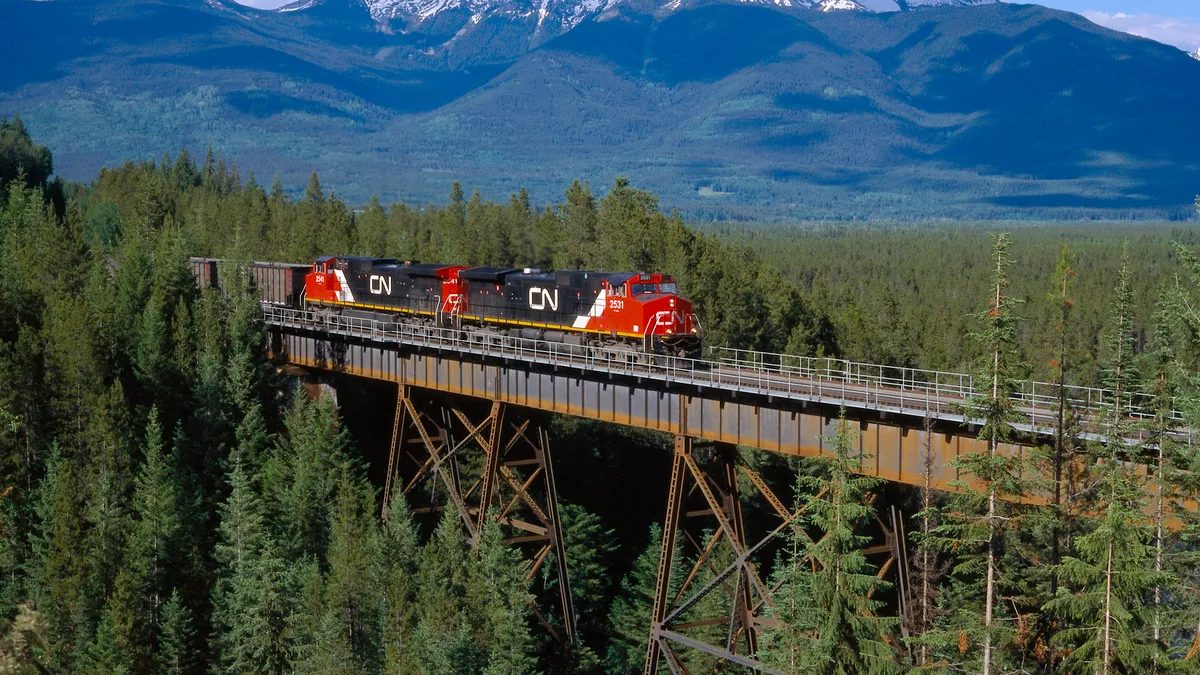 Canadian National train