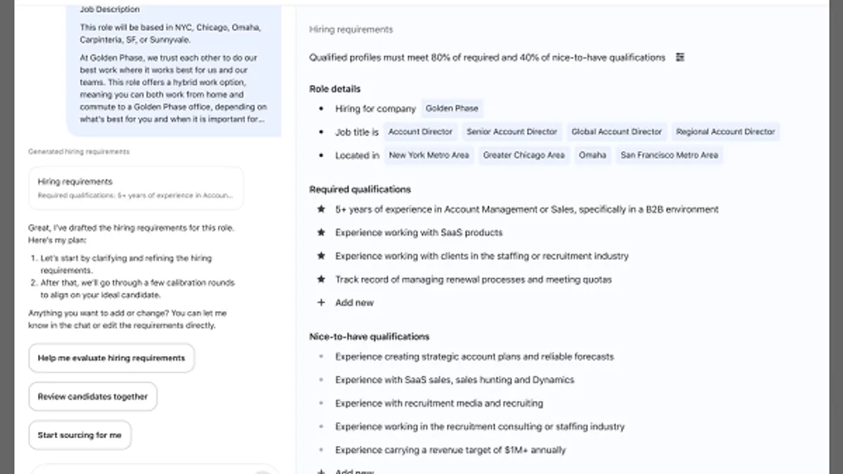 LinkedIn Hiring Assistant