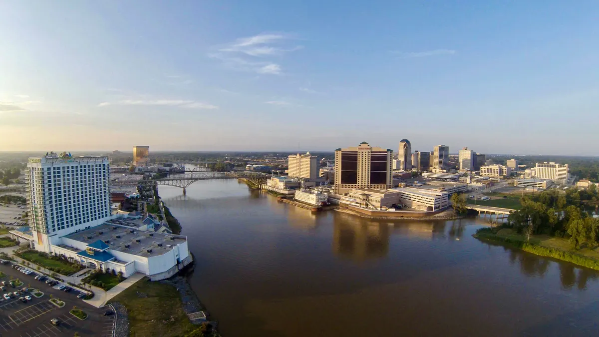 Shreveport, Louisiana skyline