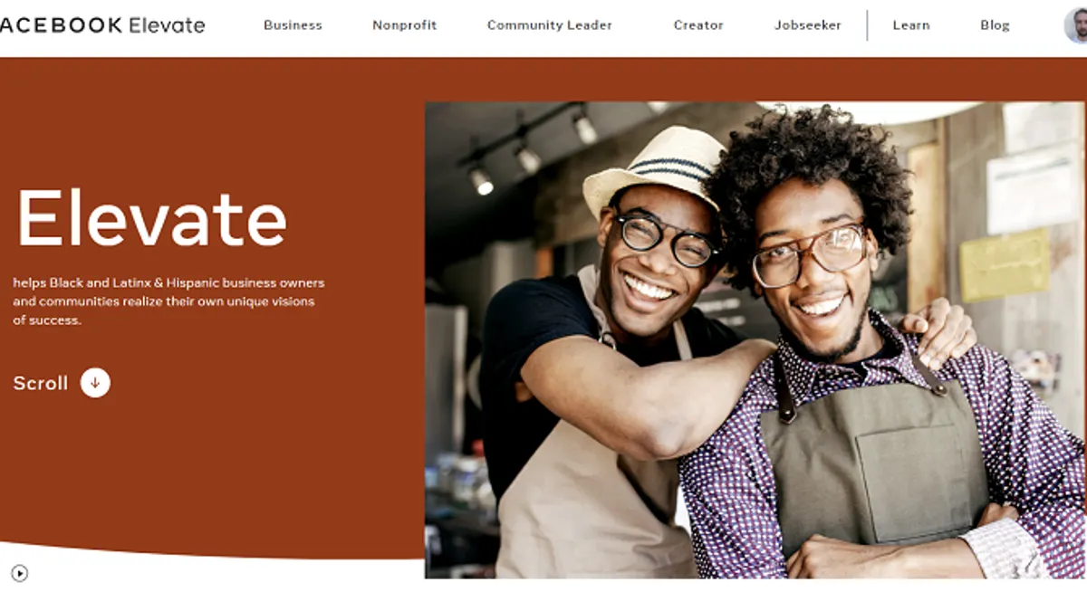 Facebook Elevate