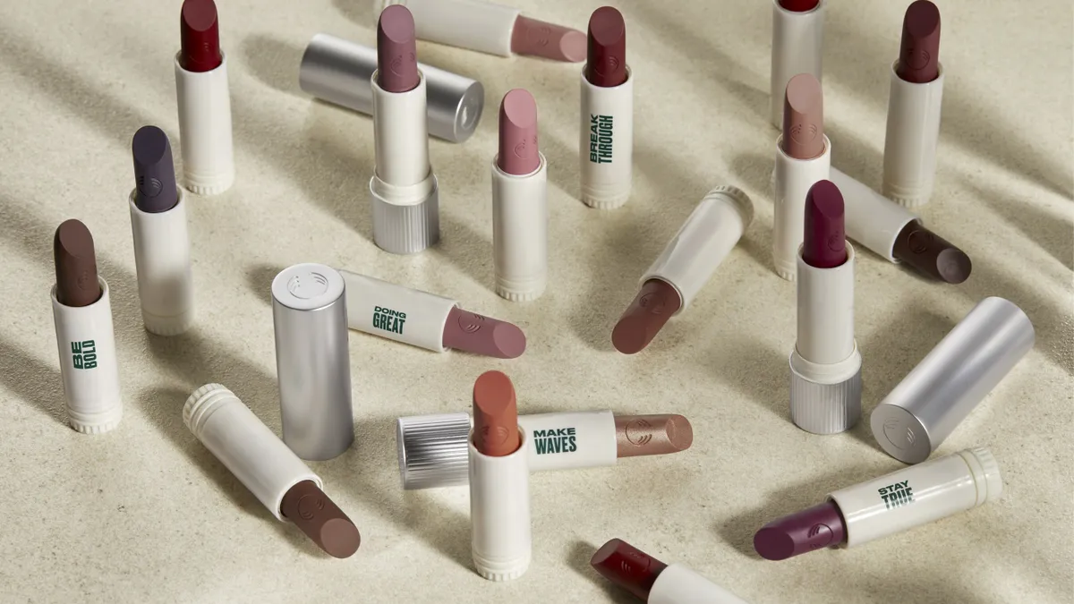 The Body Shop's refillable lipsticks