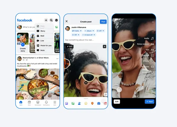 Facebook Announces That All Video Uploads Will Now Be Reels