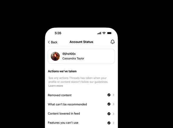 #
                Threads tests Spoiler Tags, Adds Account Status Overview