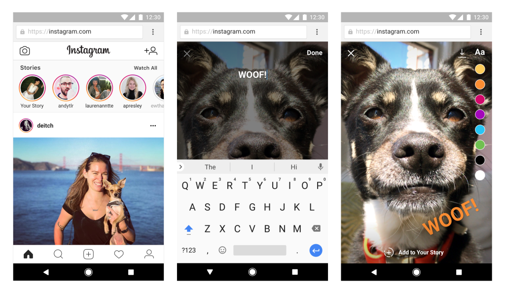 Instagram’s Giving Users the Ability to Upload Basic Stories from the Web | Social Media Today