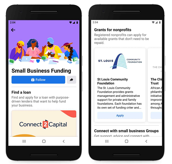 Facebook grant program