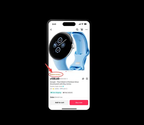 TikTok Adds ‘Most-Loved’ Tag for Popular TikTok Shop Items