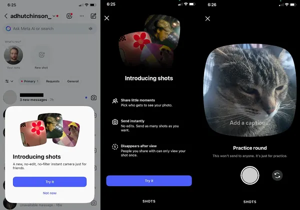 Instagram Rolls Out ‘Shots’ Image Sharing Option to More Users