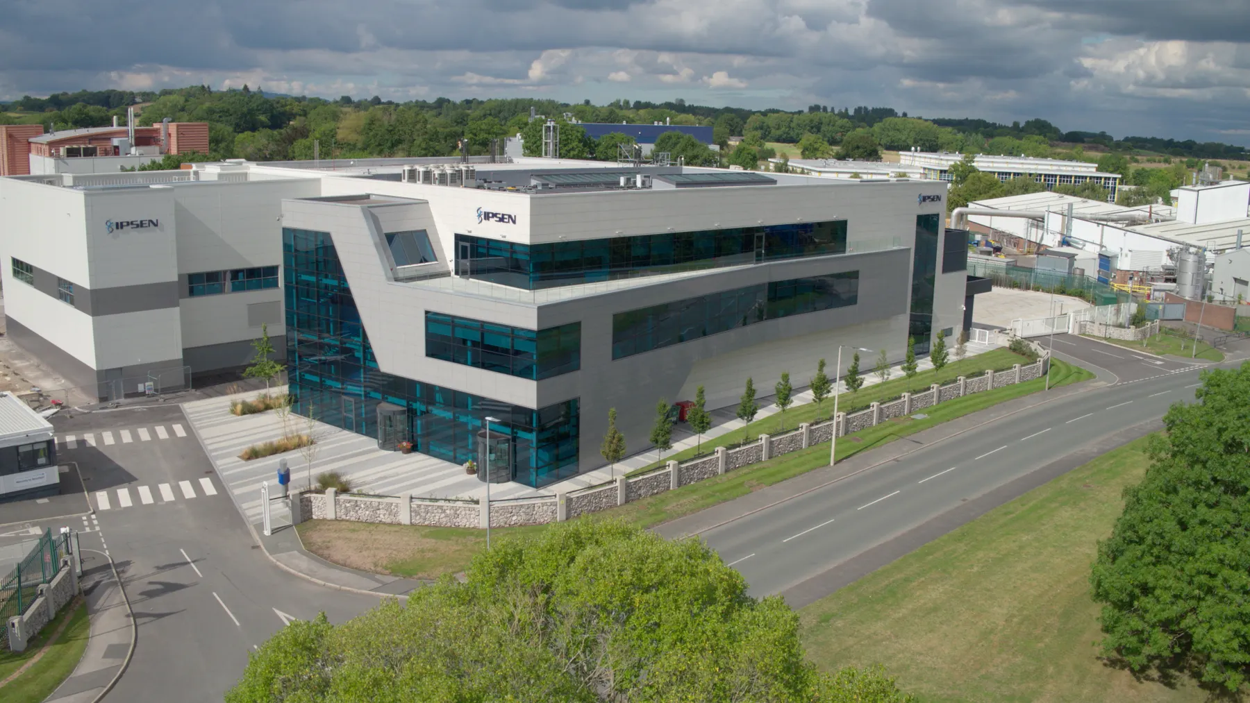 An Ipsen site in Wrexham, UK.