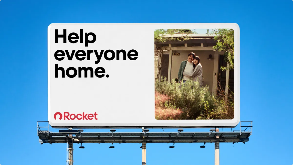 Rocket rebrand billboard