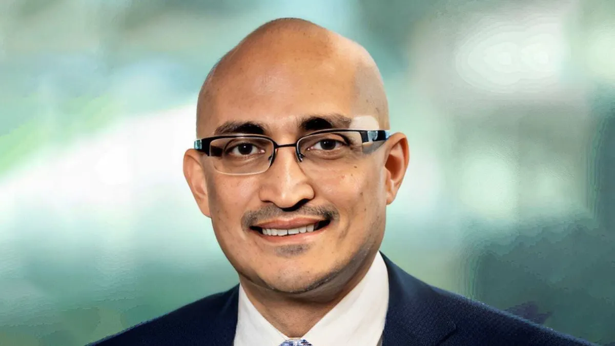 a headshot of ranil herath, president of emeritus healthcare