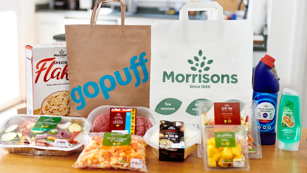 Gopuff and Morrisons team up on delivery