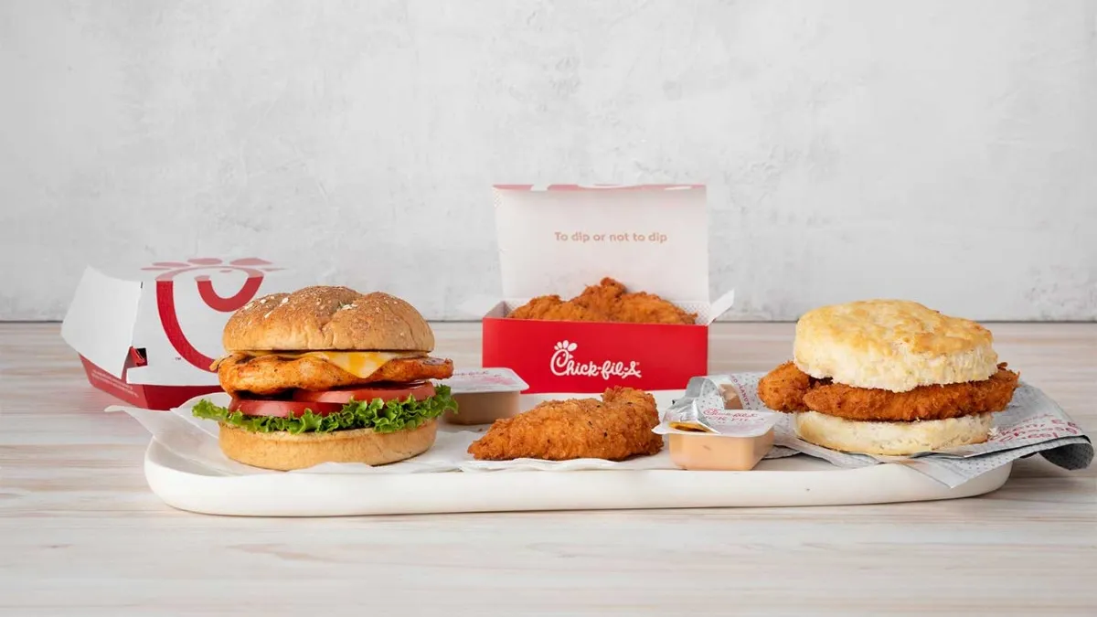 Chick-fil-A's spicy chicken offerings that will be tested in Charlotte Jan. 12, 2020