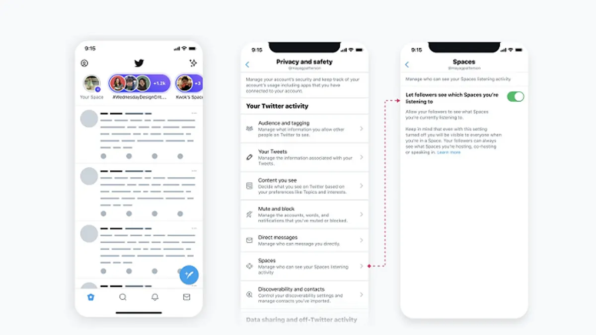 Twitter Spaces update
