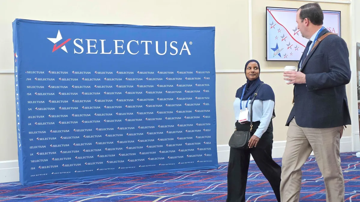 Attendees at the SelectUSA Investment Summit at the Gaylord National Resort & Convention Center in National Harbor, Maryland.