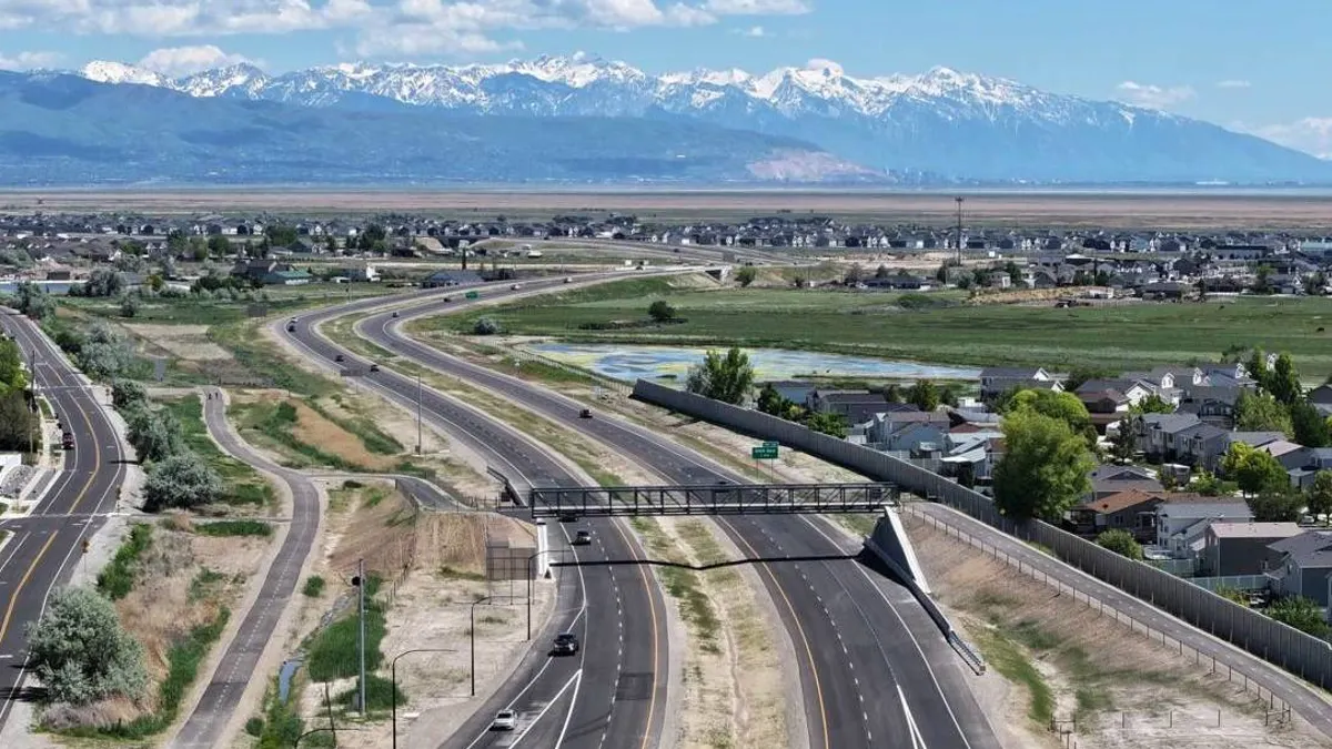 The West Davis Corridor in Davis County, Utah.