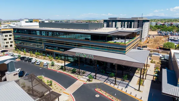 Sprouts Farmers Market's HQ building from an Aerial POV