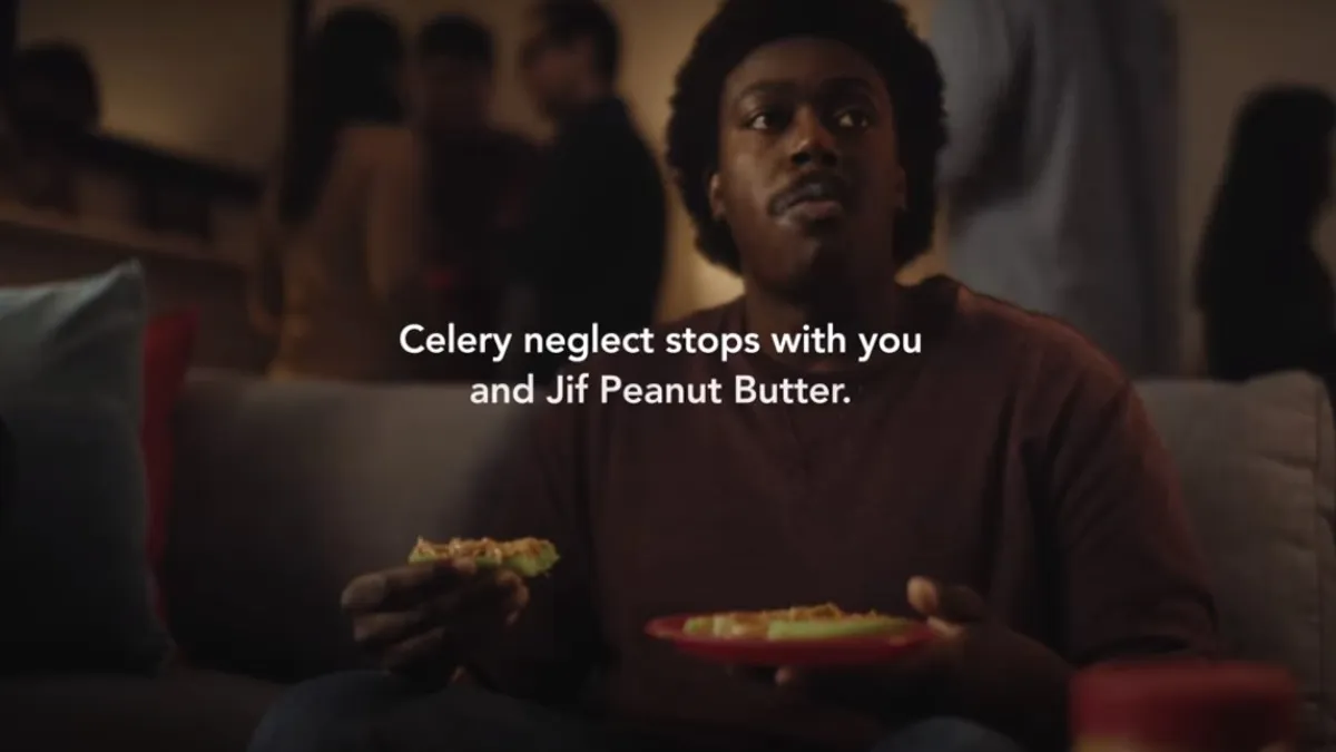 Jif "Save the Celery" campaign imagery