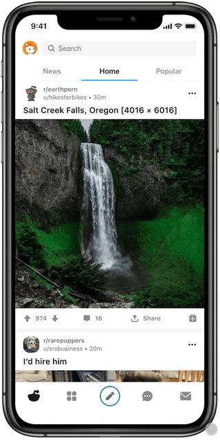 Reddit image gallery post