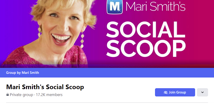 Mari Smith's Social Scoop Facebook group