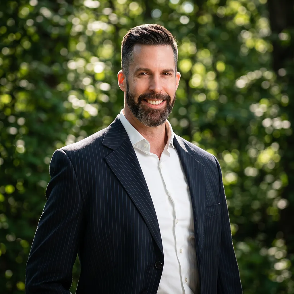 A photo of Steve Levine, the chief medical officer of Compass Pathways