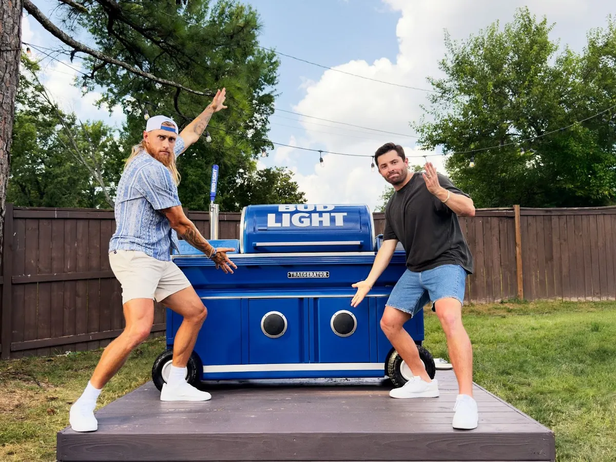 Bud Light touts ultimate tailgating machine with '90s-style