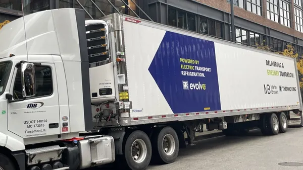 Thermo King reefer trailer