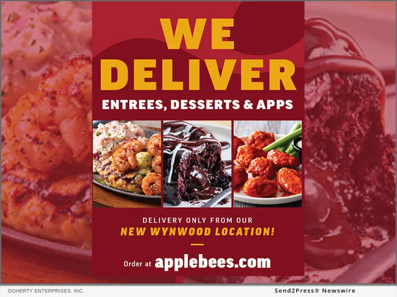 An image of an ad for Applebee's newest ghost kitchen location.