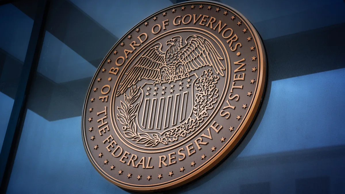 Seal of the Board of Governors of the United States Federal Reserve System.