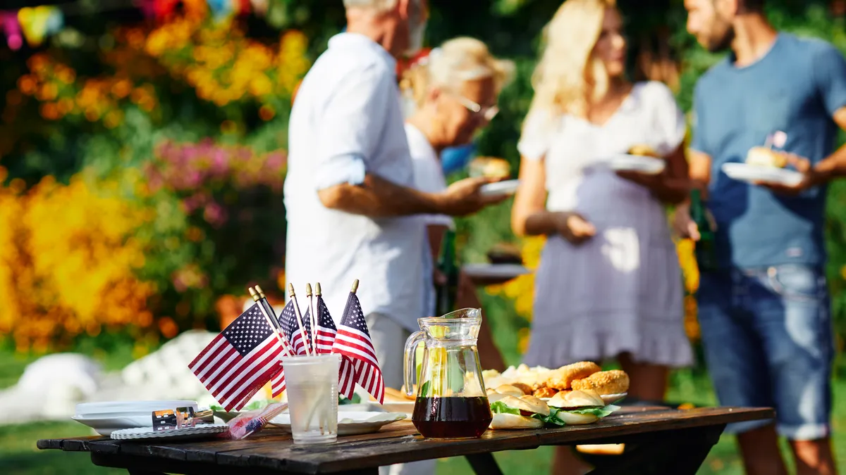 fourth of july 4th cookout