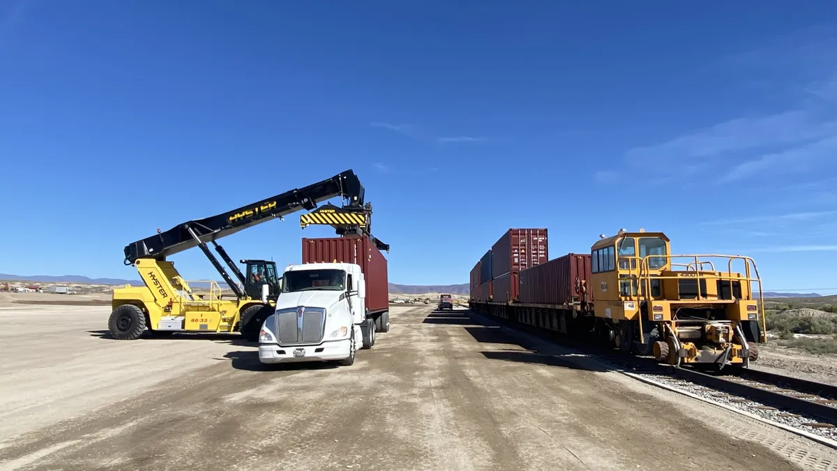 Port of Nevada Union Pacific intermodal