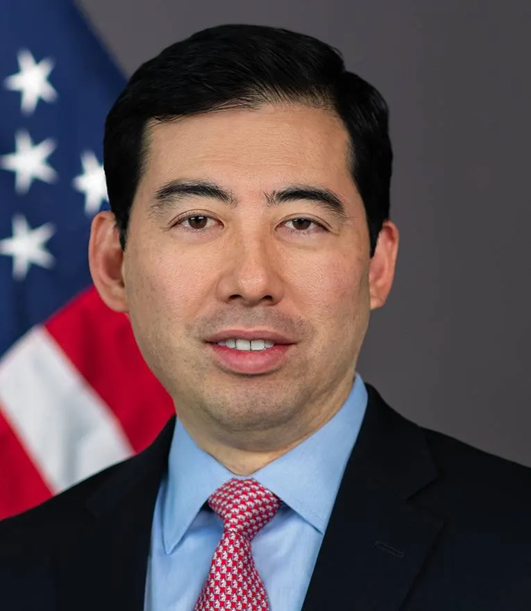 a headshot of SEC Commissioner Mark T. Uyeda