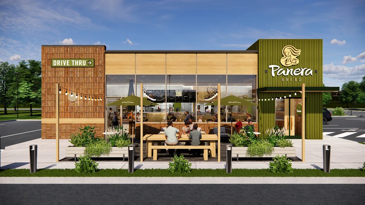 Panera new store design