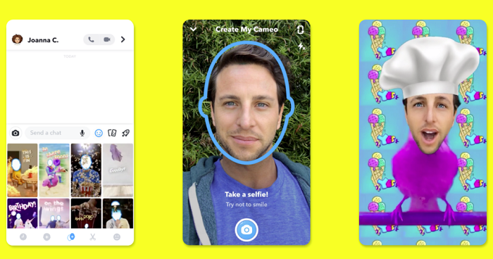 Snapchat Cameo