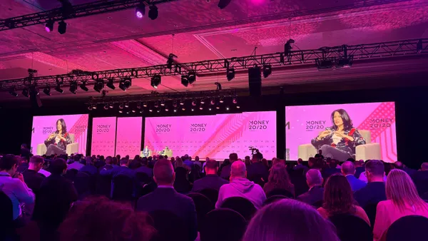 U.S. Bank CEO Gunjan Kedia speaks on stage at Money2020.