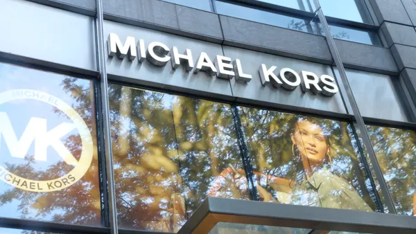 A Michael Kors storefront.