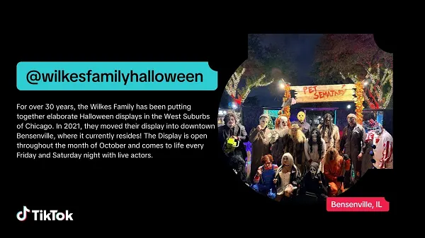 TikTok highlights creator recs for Halloween travel
