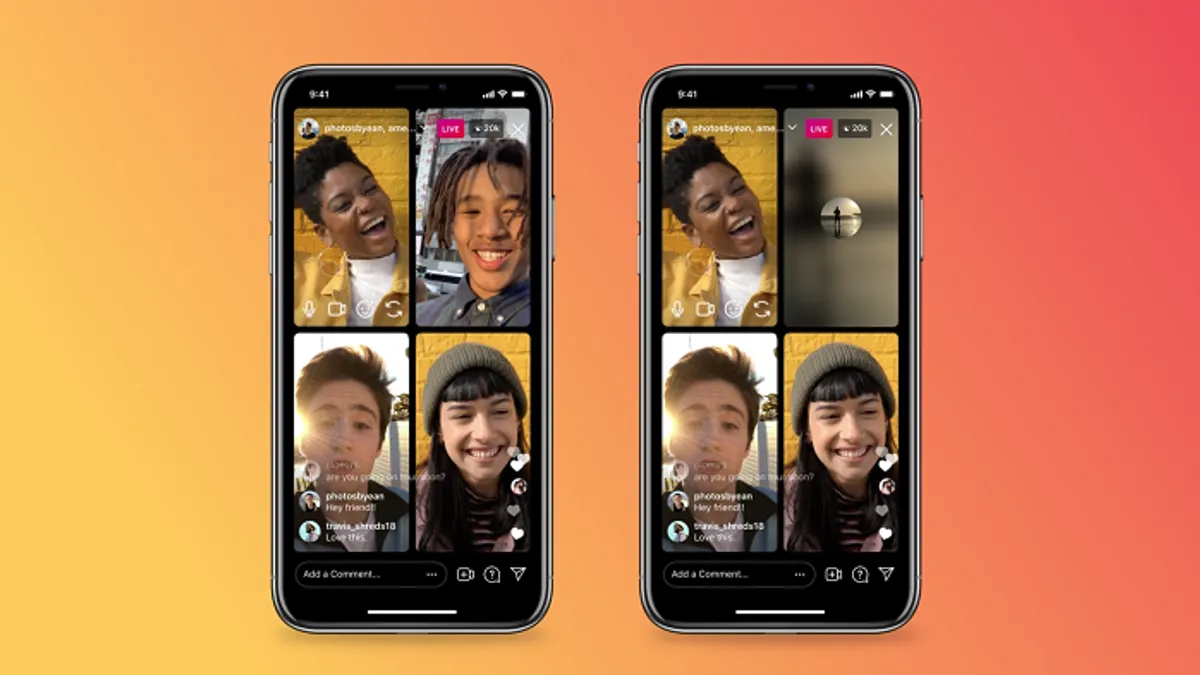 Instagram Live update