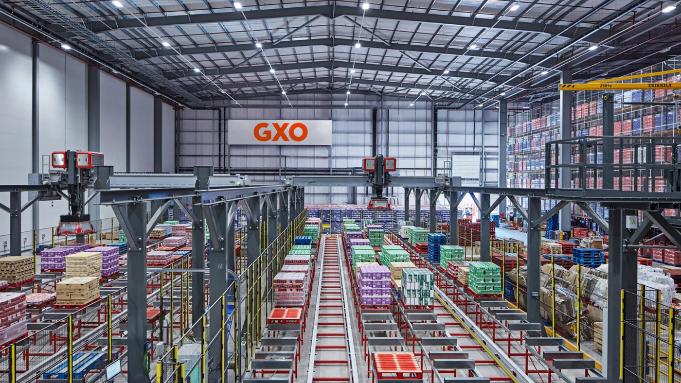 A GXO warehouse facility.