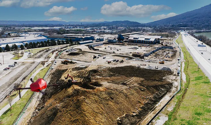 AI Drones Revolutionize Construction Data Management