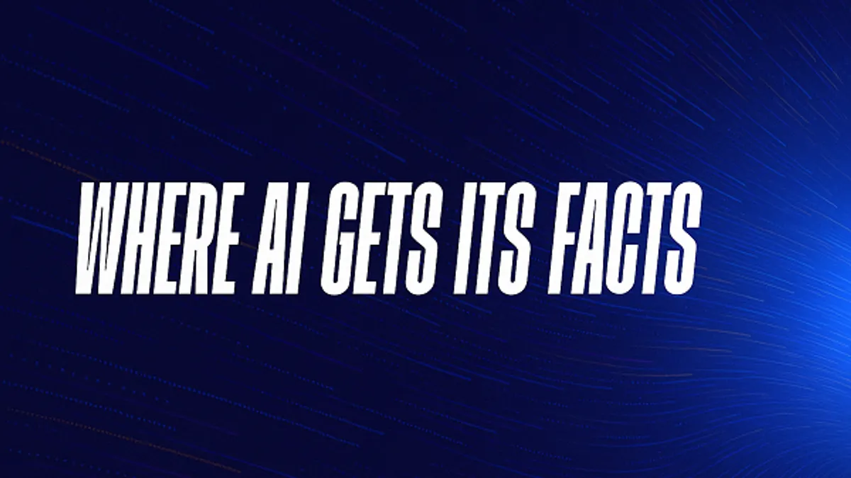 Where AI gets its data